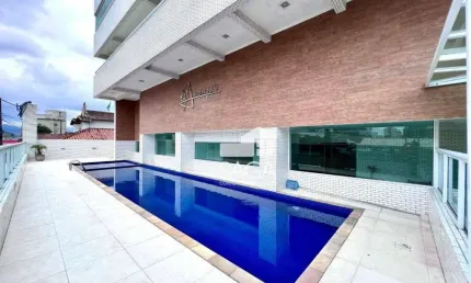 Apartamento com 2 dormitórios à venda, 73 m² por R$ 450.000,00 - Vila Guilhermina - Praia Grande/SP