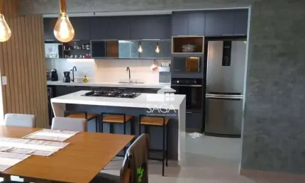 Apartamento com 3 dormitórios à venda, 117 m² por R$ 1.390.000,00 - Boqueirão - Praia Grande/SP