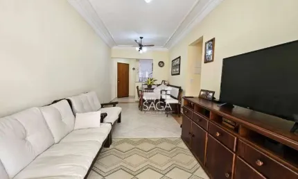 Apartamento com 2 dormitórios à venda, 90 m² por r$ 960.000,00 - canto do forte - praia grande/sp