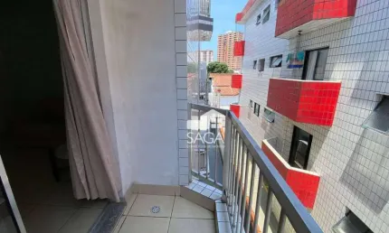 Apartamento com 1 dormitório à venda, 49 m² por R$ 220.000,00 - Vila Guilhermina - Praia Grande/SP