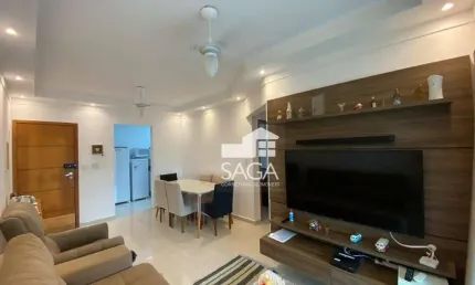 Apartamento com 2 dormitórios à venda, 87 m² por R$ 690.000,00 - Boqueirão - Praia Grande/SP