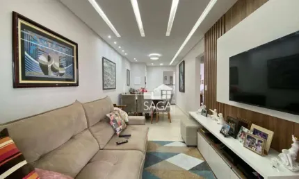 Apartamento com 2 dormitórios à venda, 90 m² por R$ 699.000,00 - Canto do Forte - Praia Grande/SP