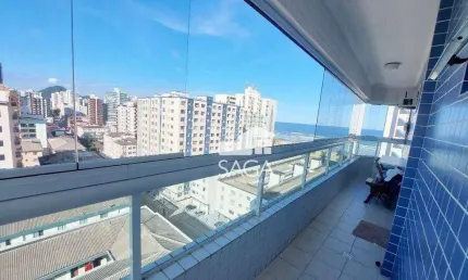 Apartamento com 2 dormitórios à venda, 86 m² por R$ 620.000,00 - Vila Guilhermina - Praia Grande/SP