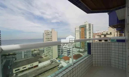 Cobertura com 3 dormitórios à venda, 145 m² por r$ 1.100.000,00 - vila guilhermina - praia grande/sp