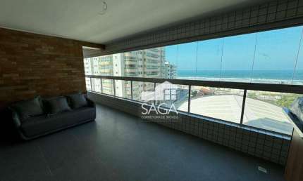 Apartamento com 3 dormitórios à venda, 126 m² por R$ 1.250.000,00 - Aviação - Praia Grande/SP
