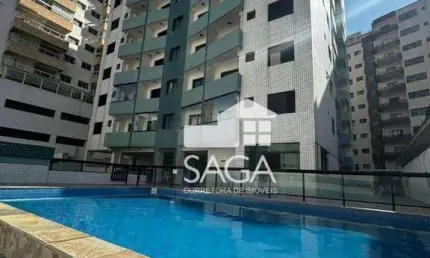 Apartamento com 1 dormitório à venda, 50 m² por R$ 315.000,00 - Ocian - Praia Grande/SP
