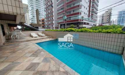 Apartamento com 2 dormitórios à venda, 80 m² por R$ 389.000,00 - Vila Assunção - Praia Grande/SP
