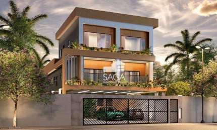 Casa com 2 dormitórios à venda, 57 m² por R$ 400.000,00 - Vila Guilhermina - Praia Grande/SP