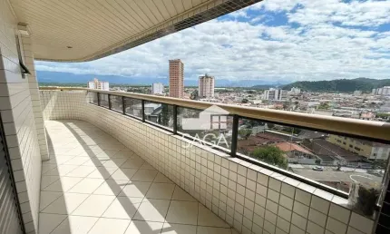 Apartamento com 3 dormitórios à venda, 115 m² por R$ 680.000,00 - Vila Guilhermina - Praia Grande/SP