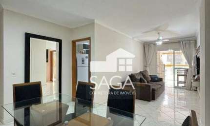Apartamento com 2 dormitórios à venda, 87 m² por R$ 540.000,00 - Aviação - Praia Grande/SP