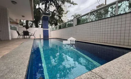 Apartamento com 2 dormitórios à venda, 93 m² por r$ 650.000,00 - vila guilhermina - praia grande/sp