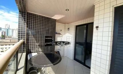 Apartamento com 2 dormitórios à venda, 64 m² por R$ 435.000,00 - Vila Guilhermina - Praia Grande/SP