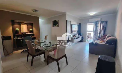 Apartamento com 3 dormitórios à venda, 125 m² por r$ 1.100.000,00 - aviação - praia grande/sp