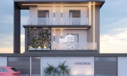 Sobrado Triplex com 2 dormitórios à venda, 92 m² por R$ 700.000 - Vila Guilhermina - Praia Grande/SP