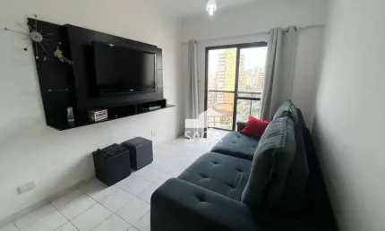 Apartamento com 1 dormitório à venda, 57 m² por R$ 286.000,00 - Tupi - Praia Grande/SP