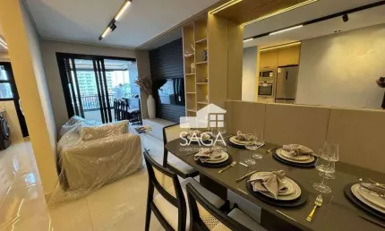 Apartamento com 2 dormitórios à venda, 73 m² por R$ 499.000,00 - Aviação - Praia Grande/SP