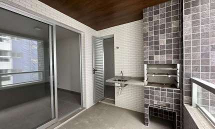 Apartamento com 2 dormitórios à venda, 76 m² por R$ 630.000,00 - Canto do Forte - Praia Grande/SP