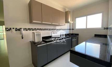 Apartamento com 2 dormitórios à venda, 90 m² por R$ 680.000,00 - Canto do Forte - Praia Grande/SP