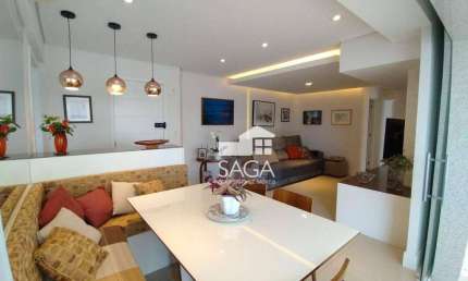 Apartamento com 3 dormitórios à venda, 129 m² por R$ 1.750.000,00 - Canto do Forte - Praia Grande/SP