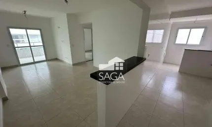 Apartamento com 2 dormitórios à venda, 76 m² por r$ 440.000,00 - aviação - praia grande/sp