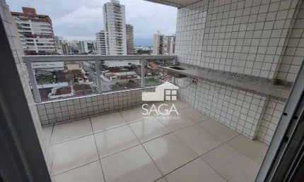 Apartamento com 2 dormitórios à venda, 80 m² por r$ 670.000,00 - vila guilhermina - praia grande/sp