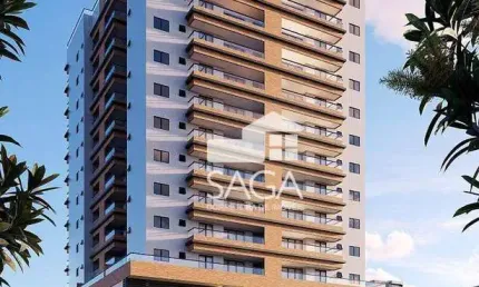 Apartamento com 2 dormitórios à venda, 68 m² por r$ 539.100,00 - canto do forte - praia grande/sp