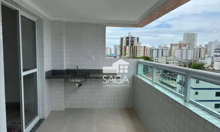 Apartamento com 2 dormitórios à venda, 71 m² por R$ 430.000,00 - Vila Guilhermina - Praia Grande/SP