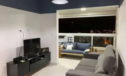 Apartamento com 2 dormitórios à venda, 63 m² por r$ 590.000,00 - canto do forte - praia grande/sp