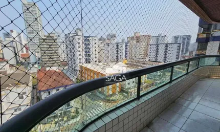 Apartamento com 2 dormitórios, 85 m² - venda por R$ 450.000,00 ou aluguel por R$ 3.400,00/mês - Vila Guilhermina - Praia Grande/SP