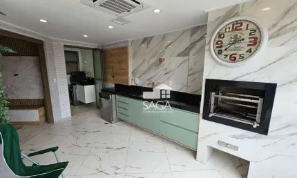 Residencial Murano! Apartamento Alto padrão com 3 dormitórios à venda, 122 m² por R$ 1.450.000 - Canto do Forte - Praia Grande/SP