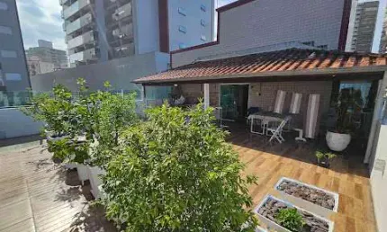 Cobertura com 2 dormitórios à venda, 244 m² por R$ 1.161.000,00 - Boqueirão - Praia Grande/SP