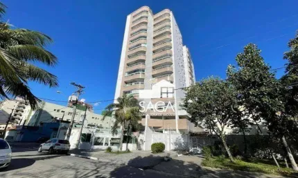 Apartamento com 3 dormitórios à venda, 104 m² por R$ 700.000,00 - Vila Guilhermina - Praia Grande/SP
