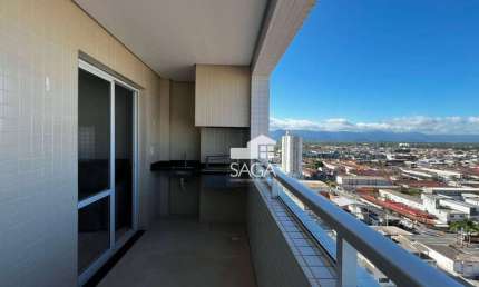 Apartamento com 1 dormitório à venda, 56 m² por R$ 388.000,00 - Tupi - Praia Grande/SP