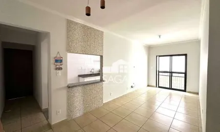 Apartamento com 2 dormitórios para alugar, 85 m² por R$ 2.800,00/mês - Vila Guilhermina - Praia Grande/SP