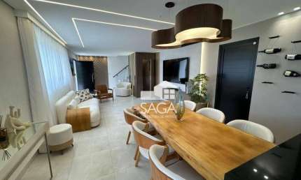 Sobrado com Piscina e 3 dormitórios (3 suítes) à venda, 140 m² por R$ 1.499.000 - Vila Guilhermina - Praia Grande/SP