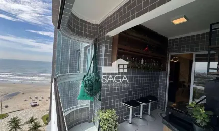 Apartamento com 2 dormitórios à venda, 67 m² por r$ 700.000,00 - vilamar - praia grande/sp