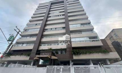 Apartamento com 1 dormitório à venda, 63 m² por R$ 340.000,00 - Vila Assunção - Praia Grande/SP