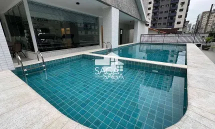Apartamento com 2 dormitórios à venda, 77 m² por R$ 692.000,00 - Vila Guilhermina - Praia Grande/SP