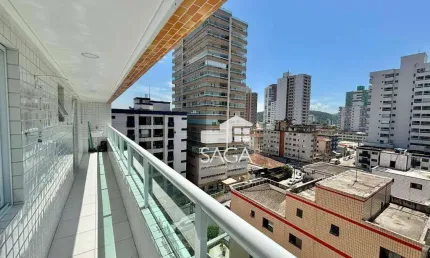 Apartamento com 1 dormitório à venda, 39 m² por r$ 305.000,00 - boqueirão - praia grande/sp