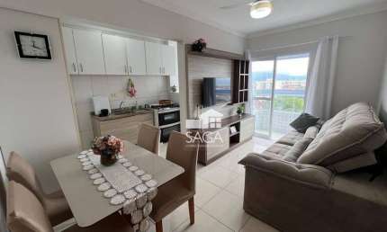 Apartamento com 1 dormitório à venda, 46 m² por R$ 340.000,00 - Maracanã - Praia Grande/SP