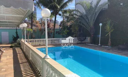 Casa com 3 dormitórios à venda por R$ 4.200.000 - Canto do Forte - Praia Grande/SP