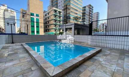 Apartamento com 1 dormitório à venda, 49 m² por R$ 365.000,00 - Vila Guilhermina - Praia Grande/SP