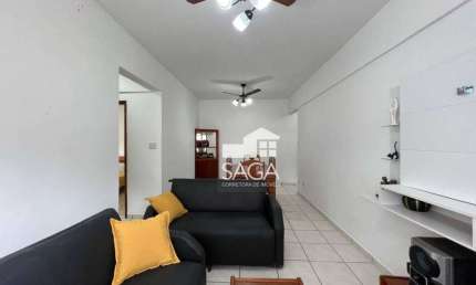 Apartamento com 2 dormitórios à venda, 78 m² por R$ 360.000 - Aviação - Praia Grande/SP