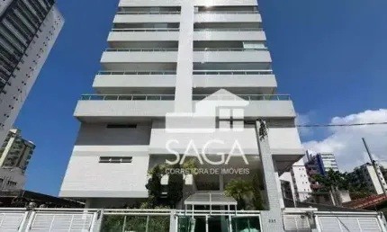 Apartamento com 2 dormitórios à venda, 90 m² por R$ 500.000,00 - Tupi - Praia Grande/SP