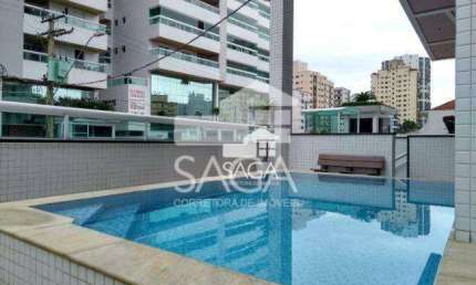 Apartamento com 2 dormitórios à venda, 94 m² por R$ 570.000,00 - Aviação - Praia Grande/SP
