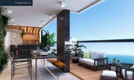 Apartamento com 2 dormitórios à venda, 75 m² por R$ 564.675,00 - Vila Guilhermina - Praia Grande/SP