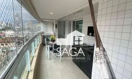 Apartamento com 2 dormitórios à venda, 76 m² por R$ 540.000,00 - Canto do Forte - Praia Grande/SP