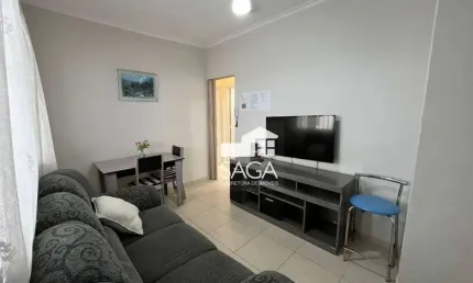 Apartamento com 1 dormitório à venda, 40 m² por r$ 250.000,00 - vila guilhermina - praia grande/sp