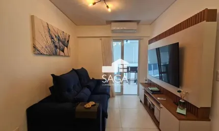 Apartamento com 1 dormitório à venda, 59 m² por r$ 465.000,00 - canto do forte - praia grande/sp
