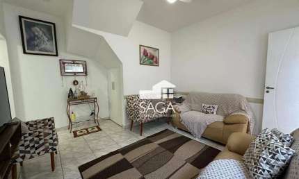 Casa com 2 dormitórios à venda, 68 m² por R$ 535.000,00 - Canto do Forte - Praia Grande/SP
